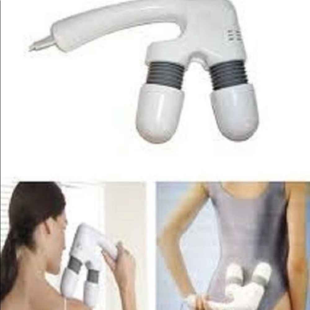 - Zoom twin head 2 speed massager.